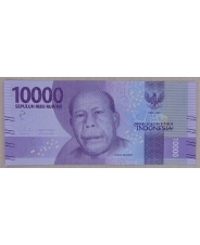 Индонезия 10000 рупий 2016 UNC. арт. 4871